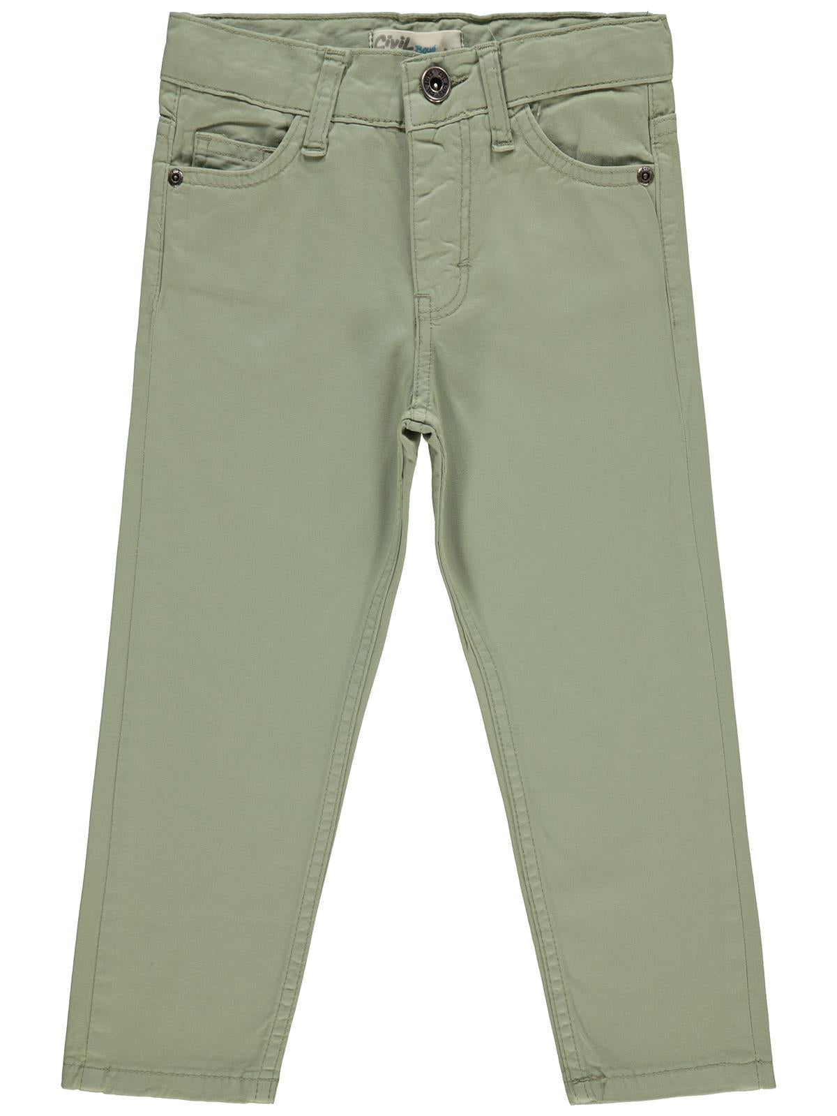 Civil Boys Basic 5 Cep 2-5 Yaş Pantolon - Yeşil
