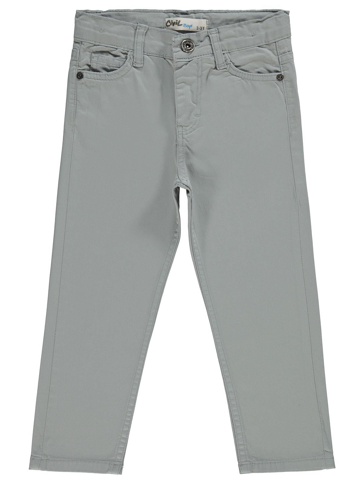 Civil Boys Basic 5 Cep 2-5 Yaş Pantolon - Gri