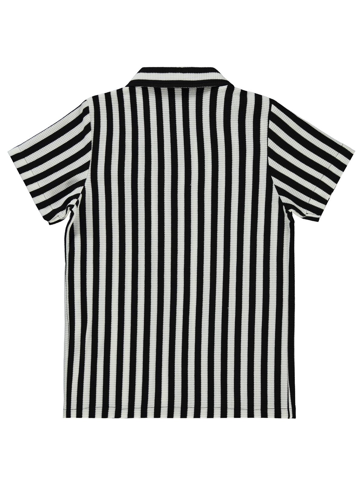 Civil Boys Çizgili 6-9 Yaş Gömlek - Beyaz