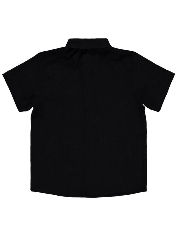Civil Boys Kısa Kolu Basic 10-13 Yaş Gömlek - Siyah