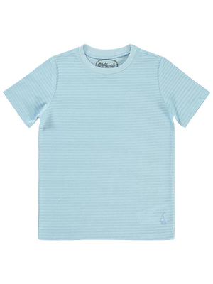 Civil Boys Yelken Nakışlı 6-9 Yaş Tişört - Mavi