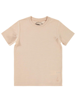 Civil Boys Yelken Nakışlı 6-9 Yaş Tişört - Pudra