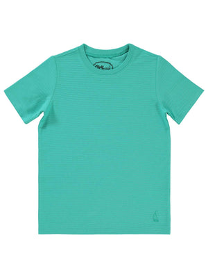 Civil Boys Yelken Nakışlı 6-9 Yaş Tişört - Yeşil