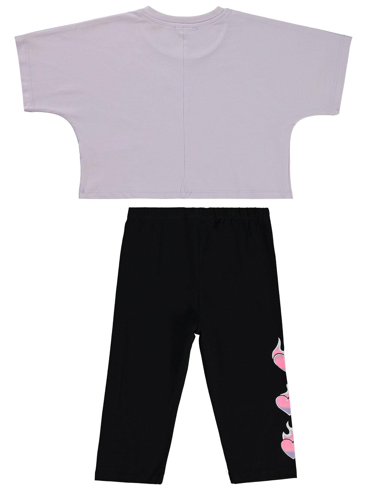 Civil Girls Fly Girl Baskılı 6-9 Yaş Takım - Lila