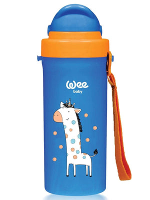 Wee Baby Pipetli Bardak 300 ml - Mavi