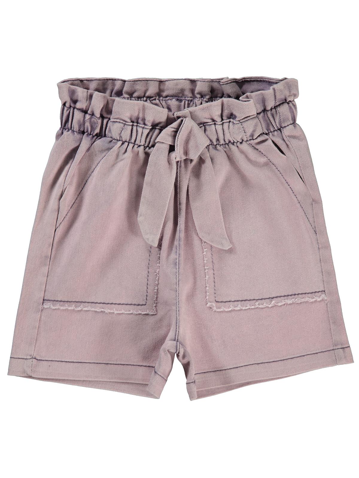 Civil Girls Büyük Cepli 2-5 Yaş Şort - Lila