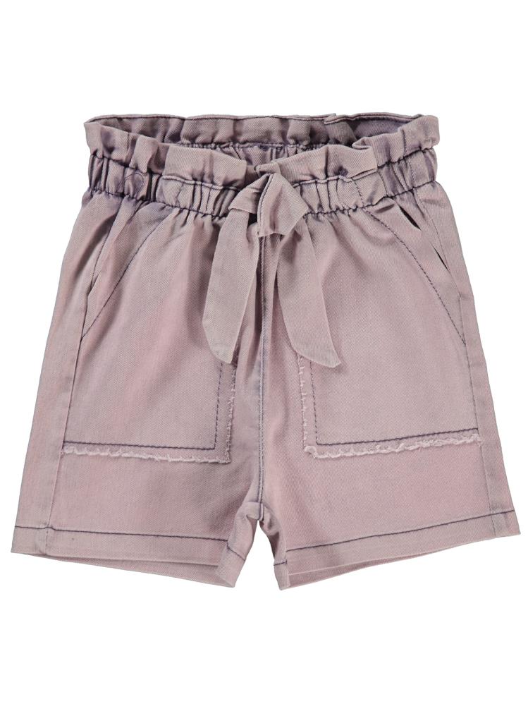 Civil Girls Büyük Cepli 2-5 Yaş Şort - Lila