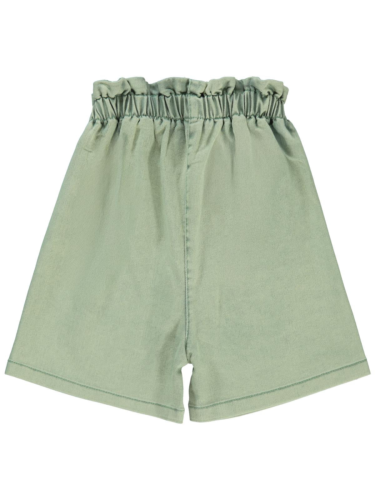 Civil Girls Büyük Cepli 6-9 Yaş Şort - Yeşil