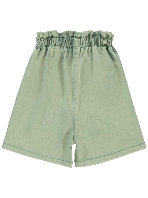 Civil Girls Büyük Cepli 6-9 Yaş Şort - Yeşil