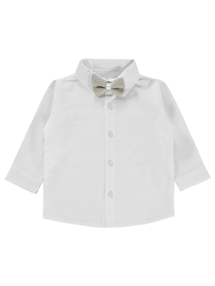 Concept Papyonlu Yelekli 4'lü 6-18 Ay Takım - Bej