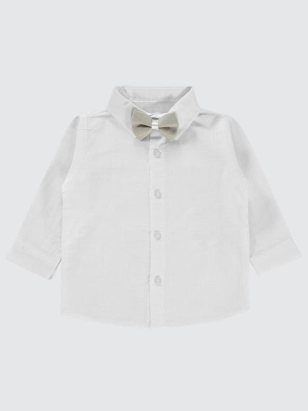 Concept Papyonlu Yelekli 4'lü 6-18 Ay Takım - Bej