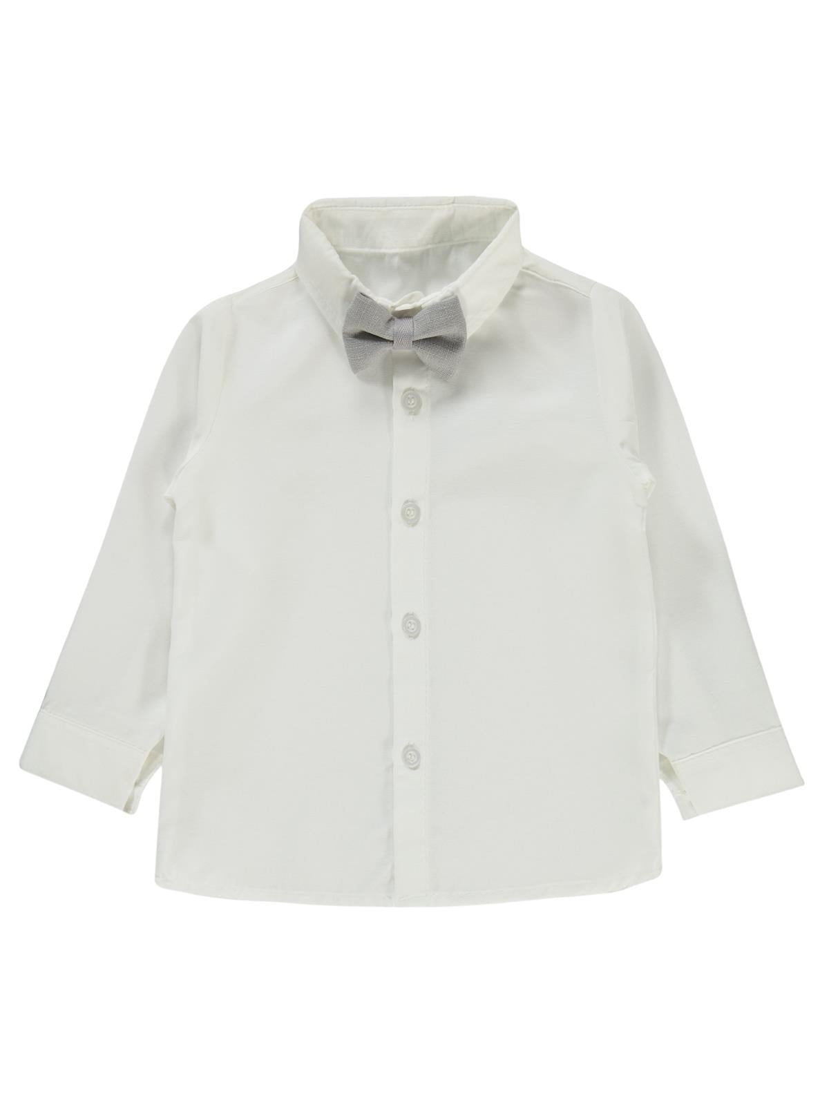 Concept Papyonlu Ceketli 4'lü 2-5 Yaş Takım - Gri