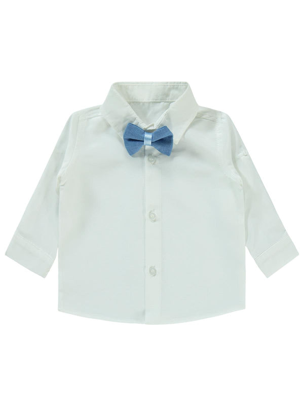 Concept Papyonlu Yelekli 4'lü 6-18 Ay Takım - Mavi