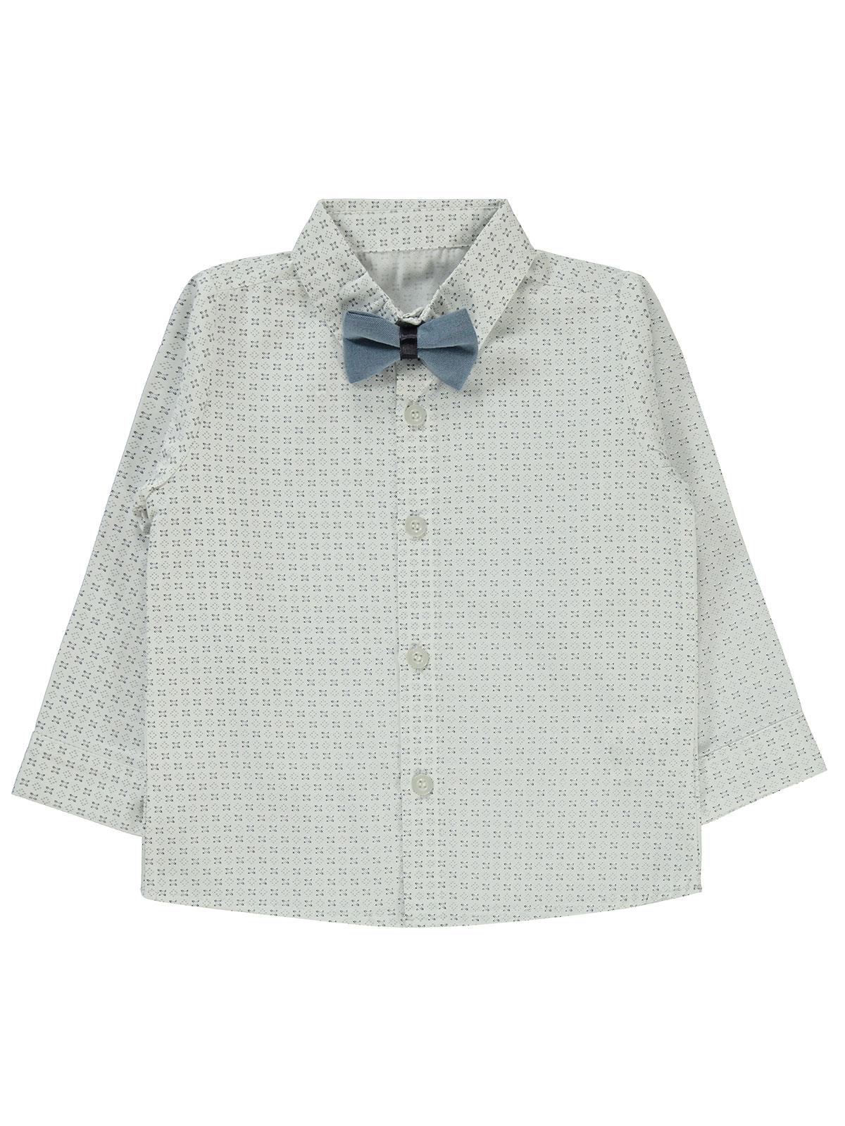 Concept Papyonlu Ceketli 4'lü 2-5 Yaş Takım - Mavi