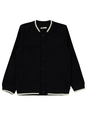 Civil Boys Kolej Ribanalı 10-13 Yaş Ceket - Siyah