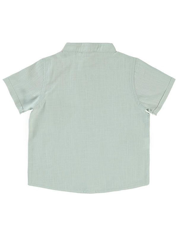 Civil Boys Yelken Nakışlı 2-5 Yaş Gömlek - Gri