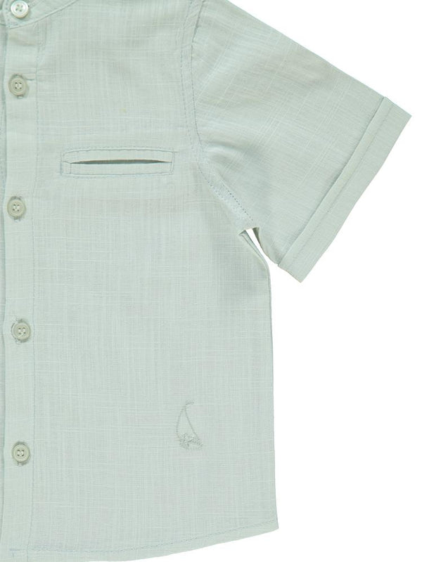 Civil Boys Yelken Nakışlı 2-5 Yaş Gömlek - Gri