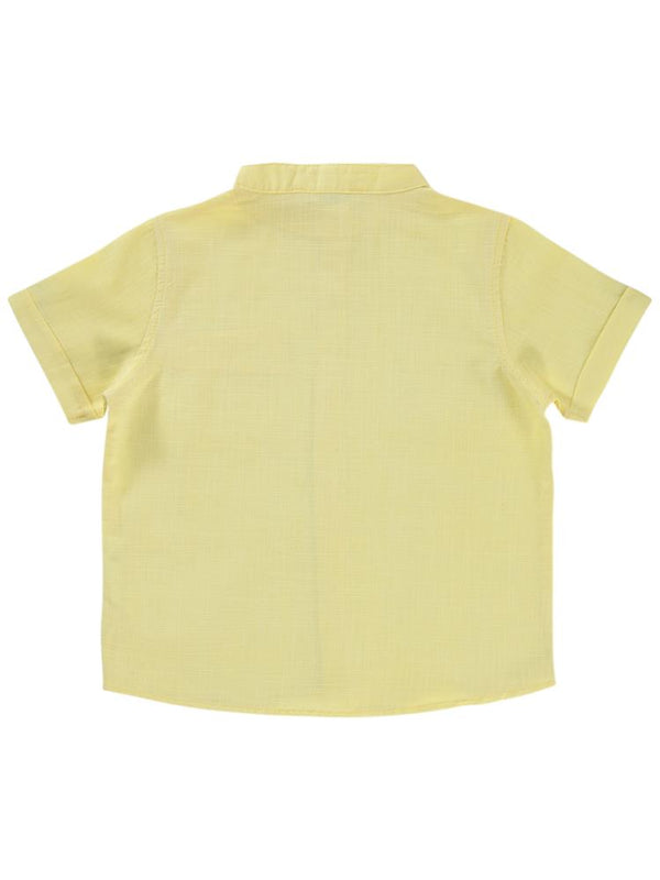 Civil Boys Yelken Nakışlı 2-5 Yaş Gömlek - Sarı