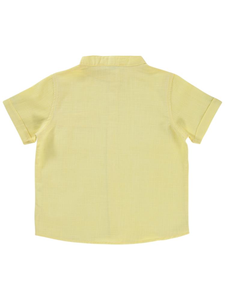 Civil Boys Yelken Nakışlı 2-5 Yaş Gömlek - Sarı