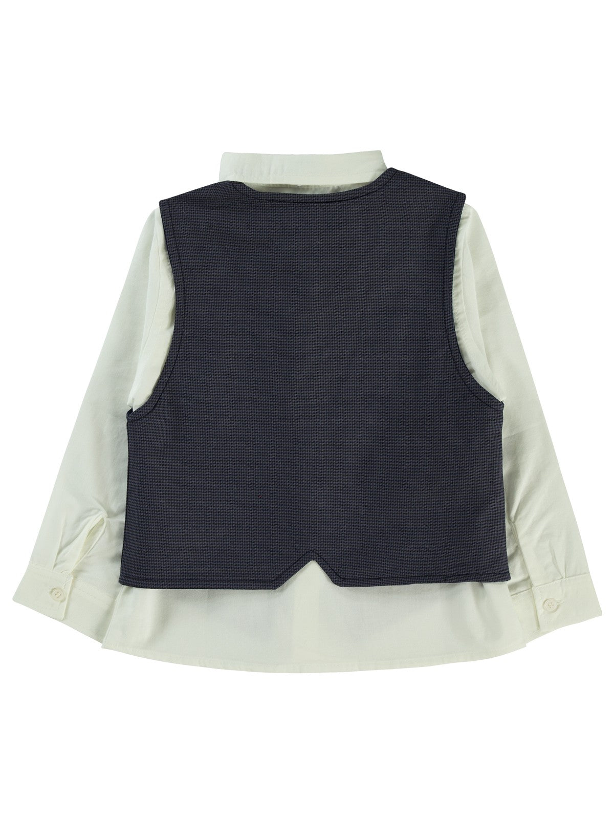 Civil Boys Papyonlu Yelekli 2-5 Yaş Gömlek - Lacivert