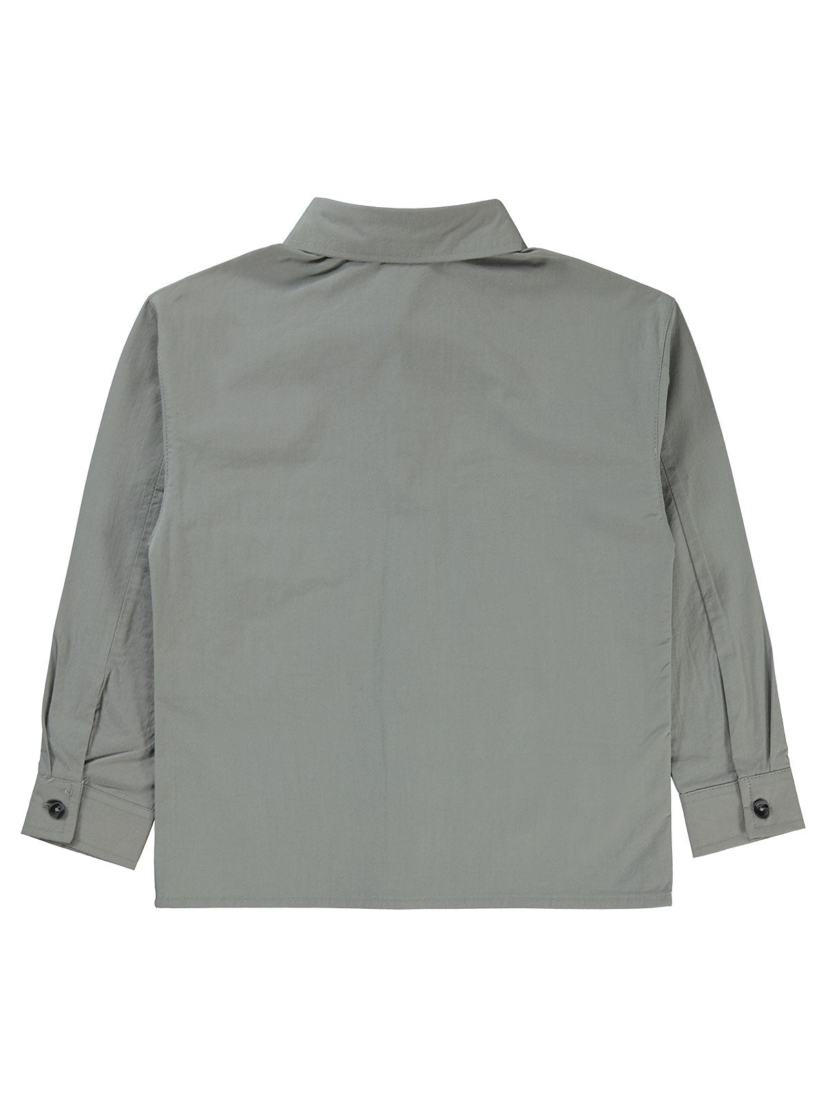 Civil Boys Kat kat cepli 6-9 Yaş Gömlek - Gri