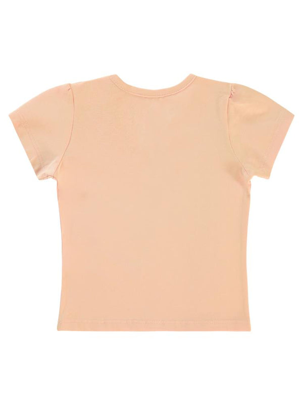 Civil Baby Kız Bebek Tişört 6-18 Ay - Pudra