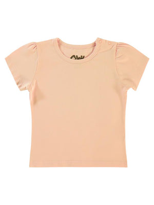 Civil Baby Kız Bebek Tişört 6-18 Ay - Pudra
