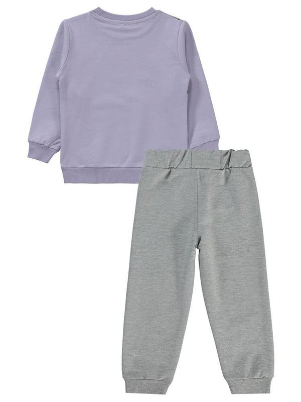 Civil Girls 2-5 Yaş Eşofman Takımı - Lila