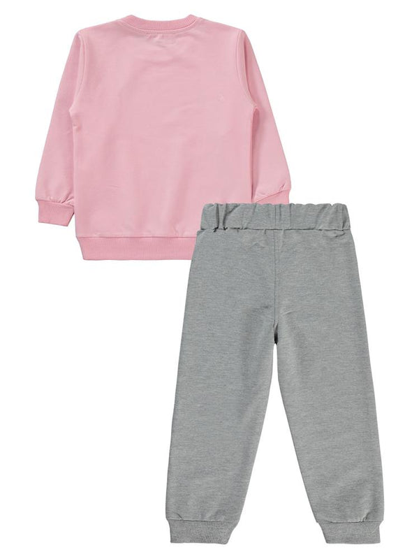 Civil Girls 2-5 Yaş Eşofman Takımı - Pembe