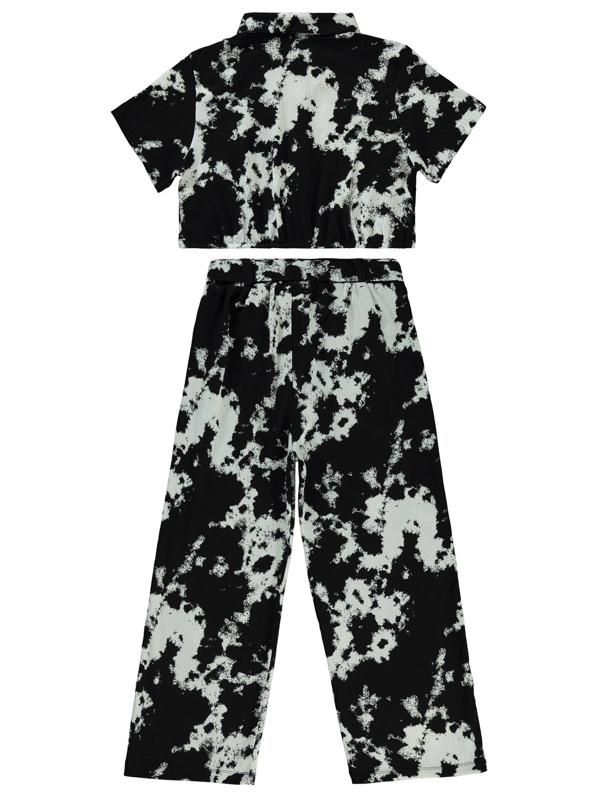 Civil Girls Batik 6-9 Yaş Takım - Siyah
