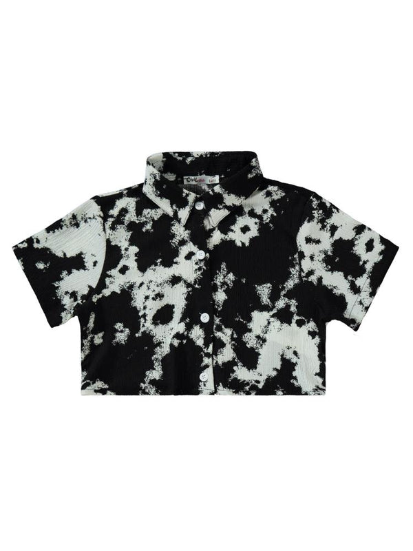 Civil Girls Batik 10-13 Yaş Takım - Siyah