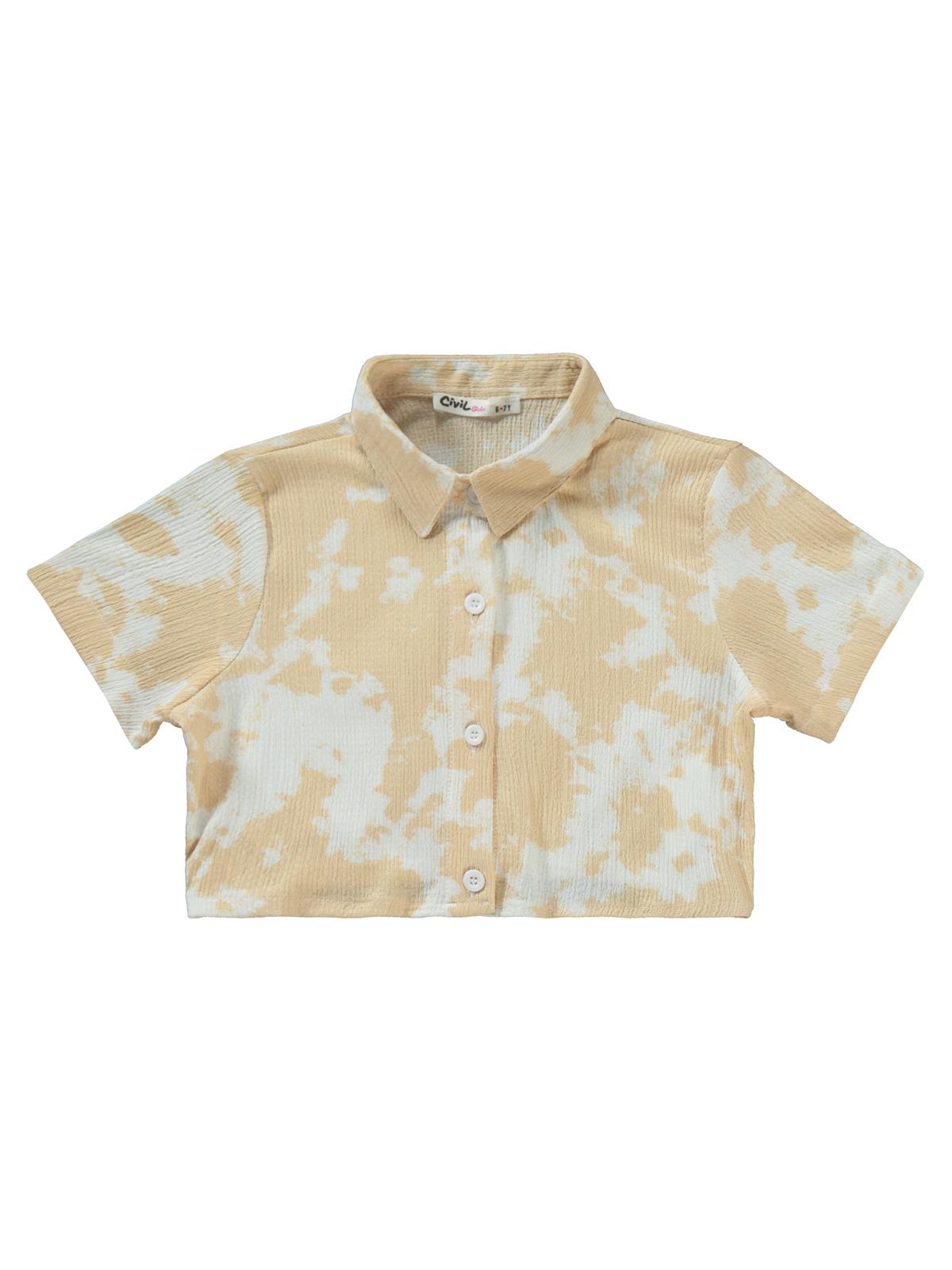 Civil Girls Batik 10-13 Yaş Takım - Bej