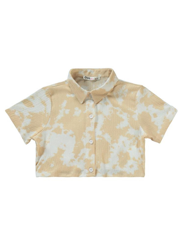 Civil Girls Batik 10-13 Yaş Takım - Bej