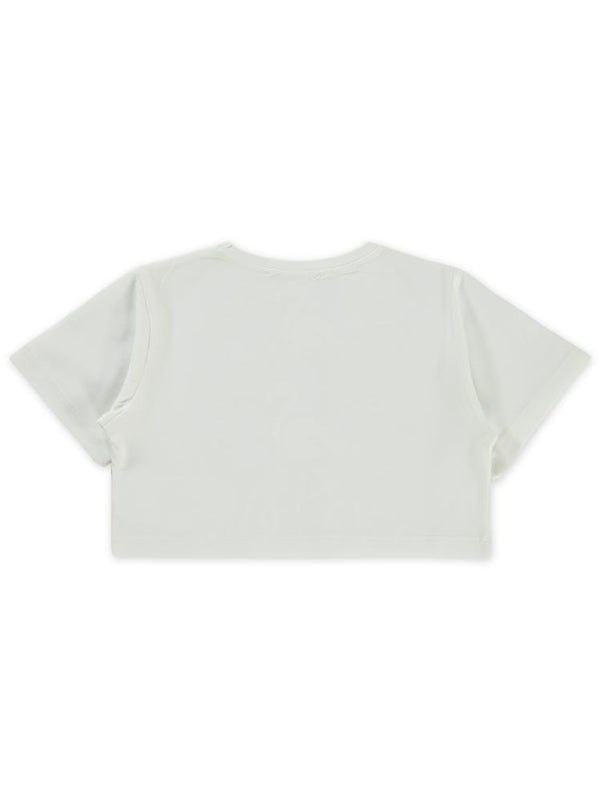 Civil Girls Flamingo Baskılı 2-5 Yaş Tişört - Ekru