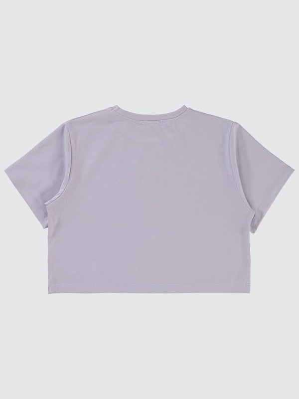Civil Girls Flamingo Baskılı 10-13 Yaş Tişört - Lila
