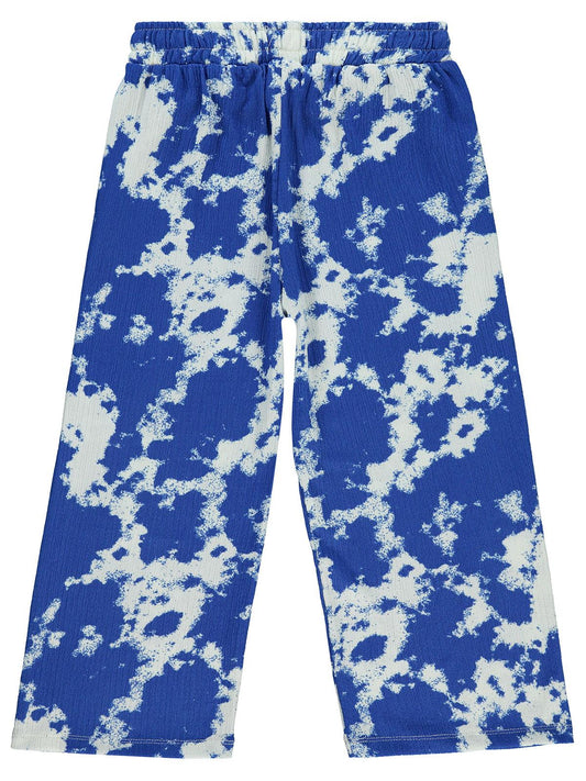 Civil Girls Batik 10-13 Yaş Pantolon - Mavi