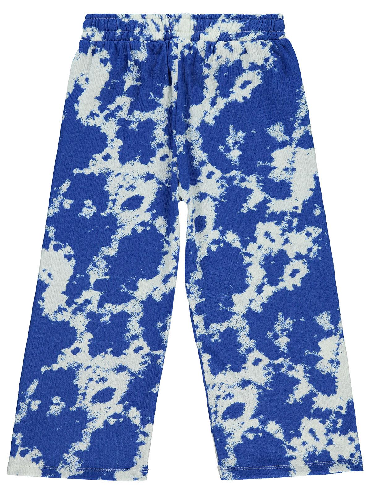 Civil Girls Batik 10-13 Yaş Pantolon - Mavi