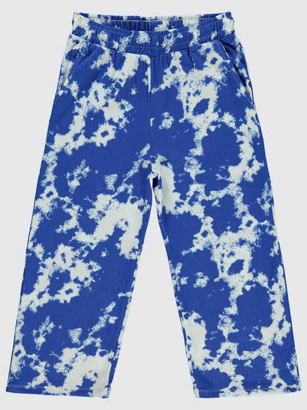 Civil Girls Batik 10-13 Yaş Pantolon - Mavi