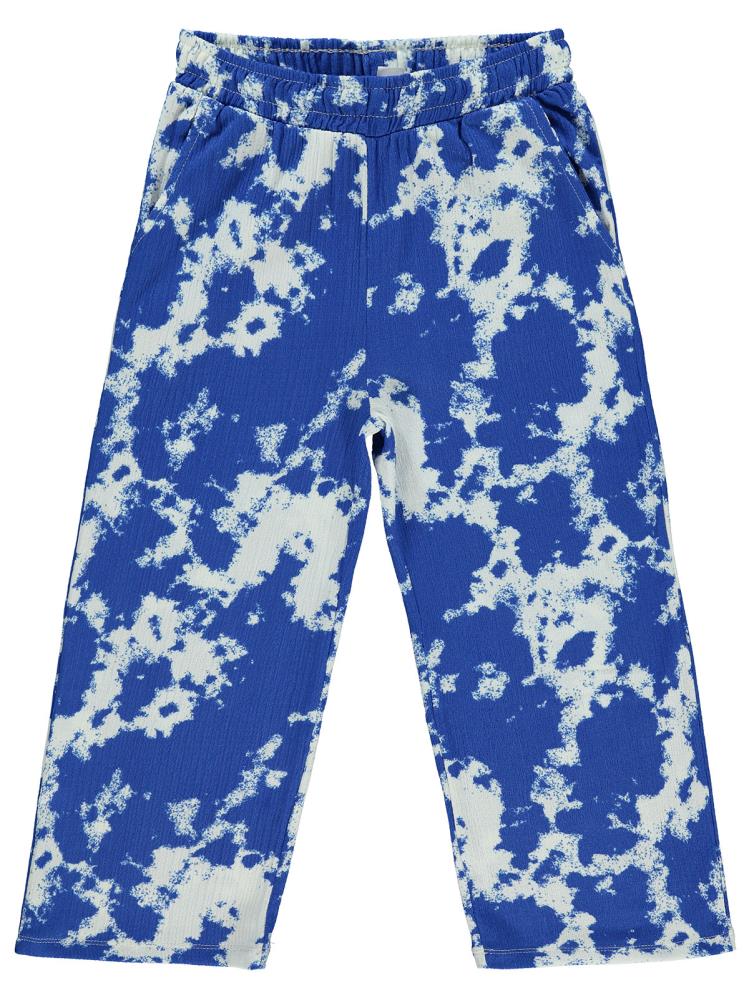 Civil Girls Batik 10-13 Yaş Pantolon - Mavi