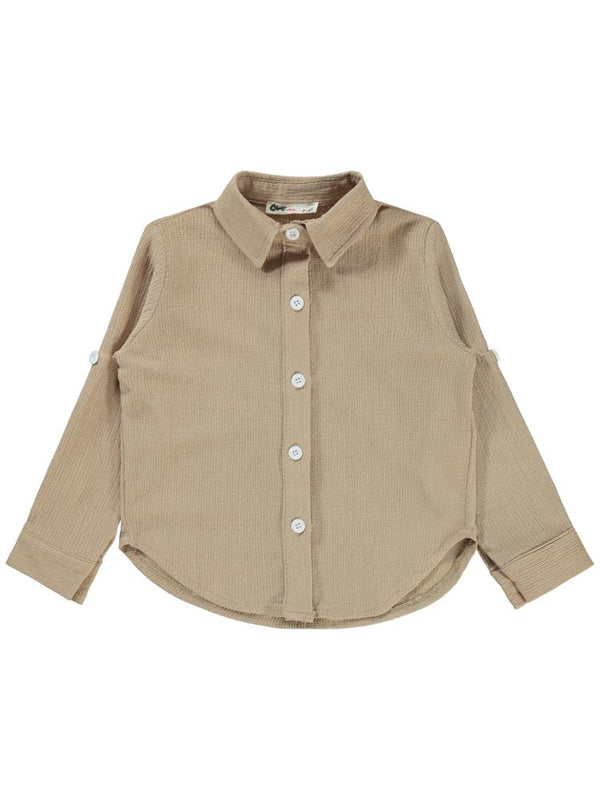 Civil Girls Bürümcük 2-5 Yaş Gömlek - Bej