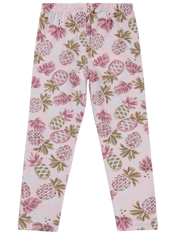 Civil Girls Ananas Bskl. 6-9 Yaş Tayt - Pembe