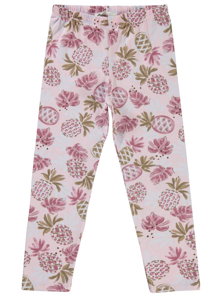 Civil Girls Ananas Bskl. 6-9 Yaş Tayt - Pembe