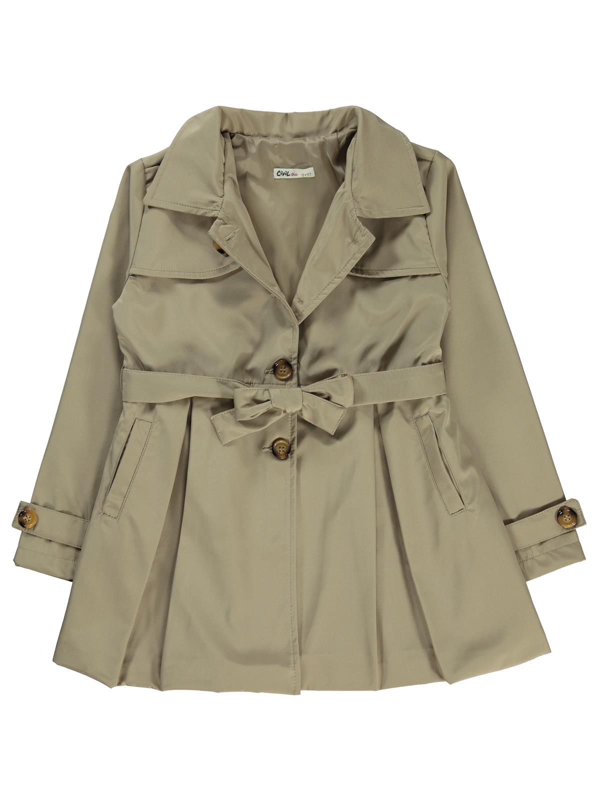 Civil Girls Kız Çocuk Ceket 10-13 Yaş - Bej