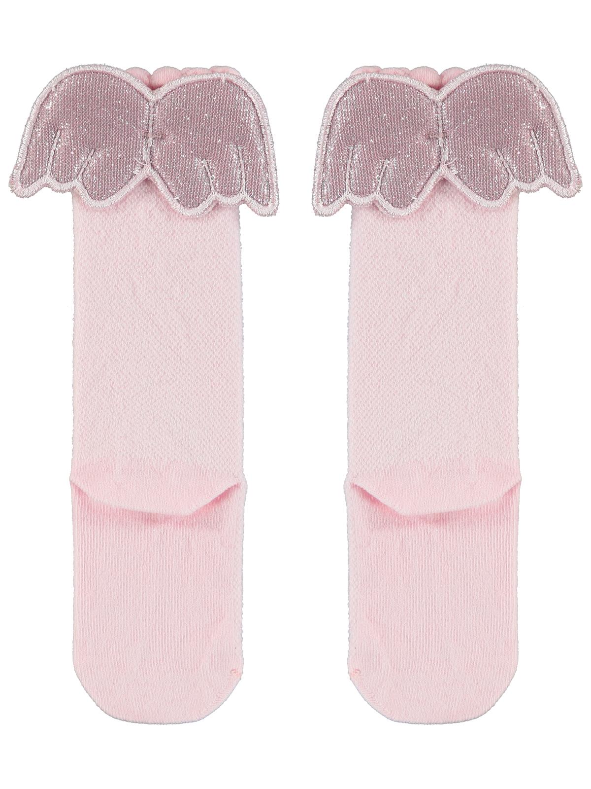 Civil Girls Melek Kanatlı 3-11 Yaş Kız Çocuk Dizaltı Çorap - Pembe