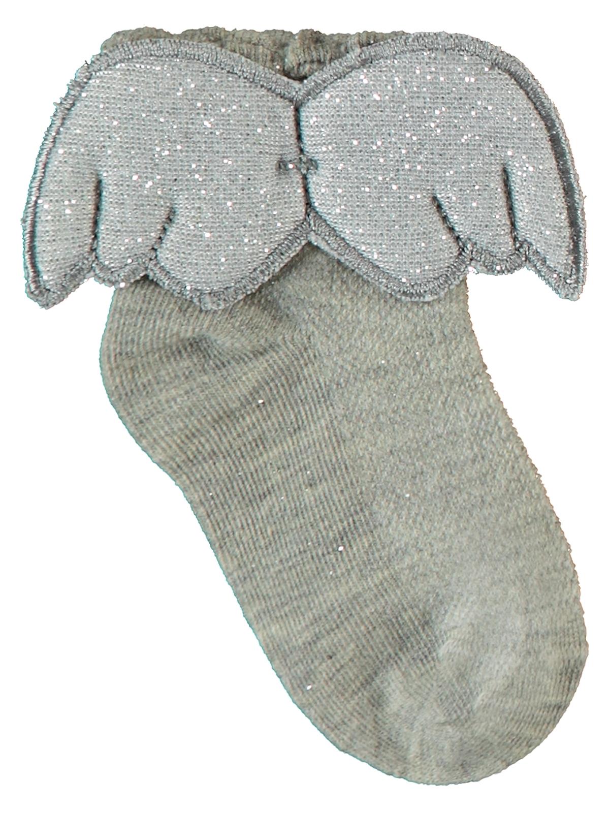 Civil Girls Melek Kanatlı 3-11 Yaş Kız Çocuk Soket Çorap - Gri