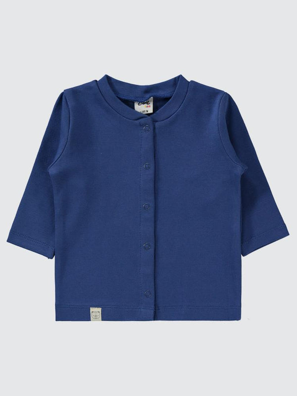 Civil Baby Düz 1-6 Ay Pijama Takımı - Mavi