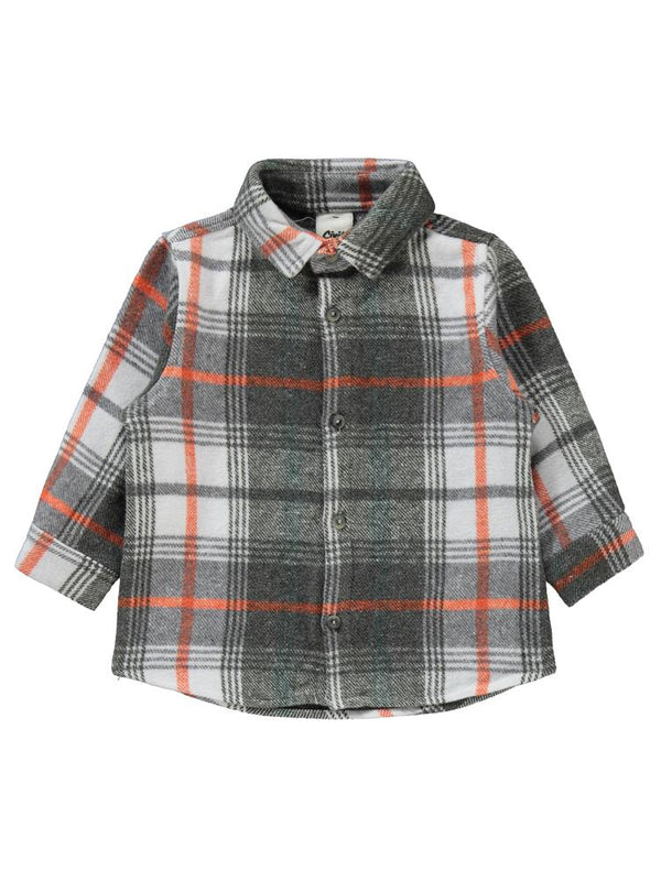 Civil Baby Oduncu Desen 2'Li 6-18 Ay Takım - Gri