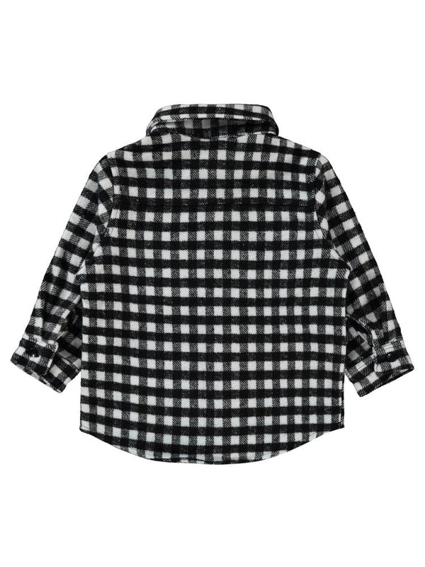 Civil Baby Kareli Oduncu 6-18 Ay Gömlek - Beyaz