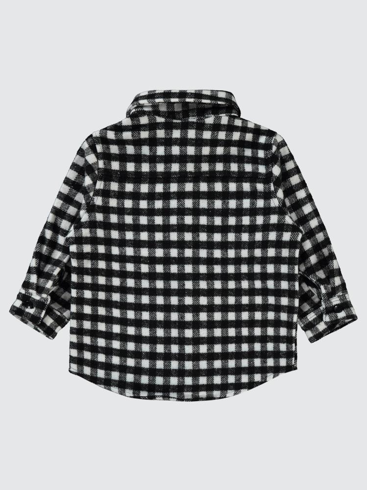 Civil Baby Kareli Oduncu 6-18 Ay Gömlek - Beyaz