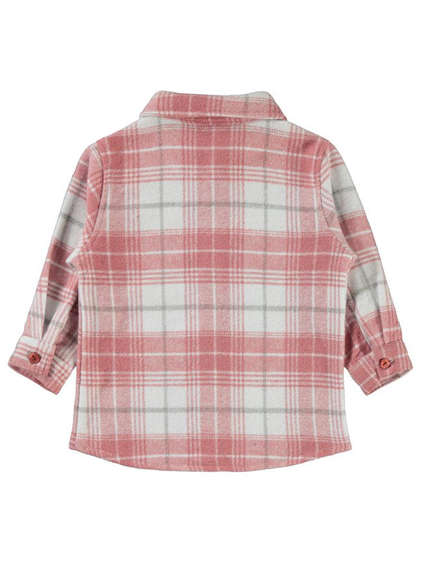 Civil Baby Bebe Yaka  6-18 Ay Gömlek - Pudra